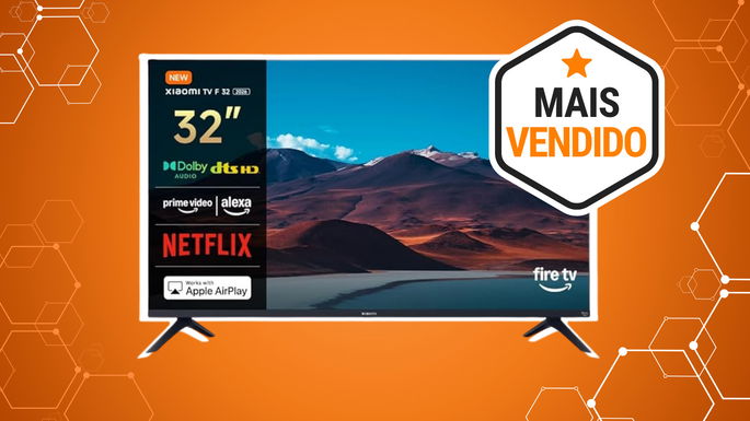A Xiaomi TV F 32’’ é a mais vendida na Amazon