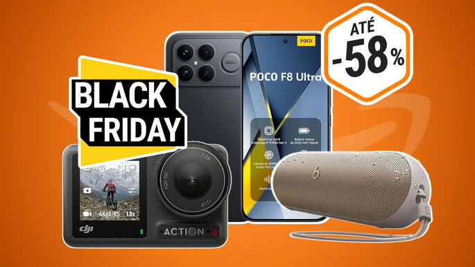 gadgtes da black friday com descontos até 58%