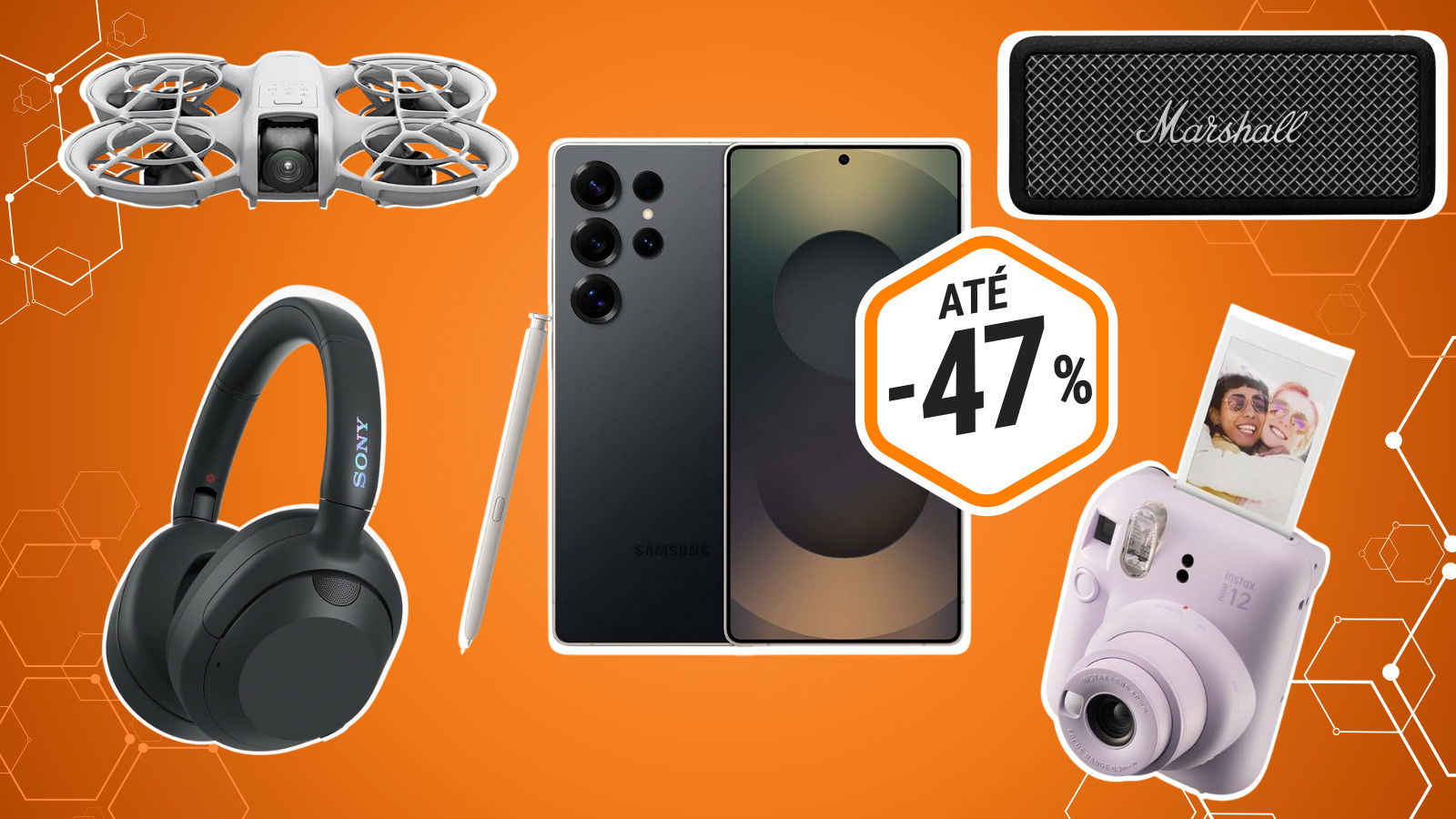 gadgtes de natal com descotnos até 47%