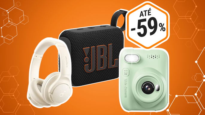 gadgets para o natal com descontos até 59%