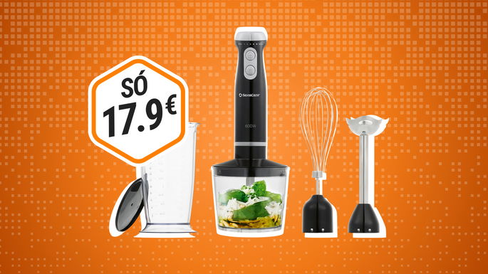 Silvercrest Conjunto de Varinha Mágica 600 W é 3 em 1