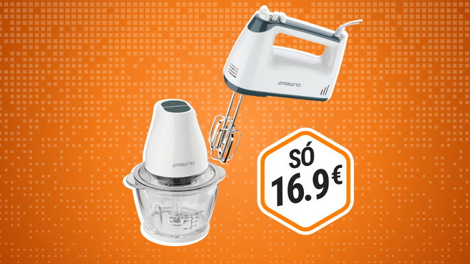 AMBIANO® Mini Picadora/Batedeira Elétrica