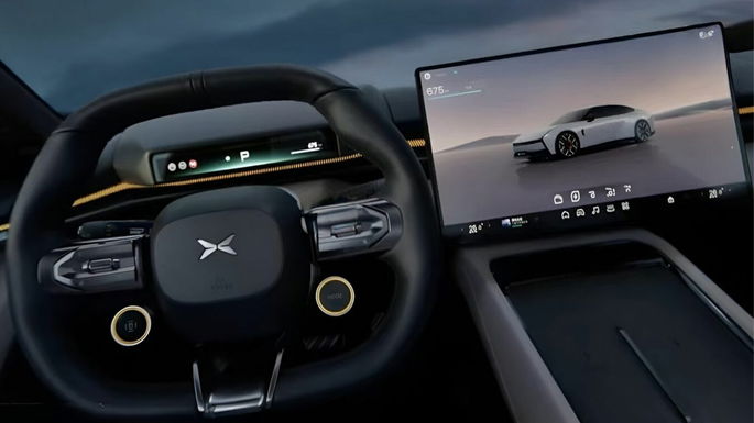 Xpeng P7 interior