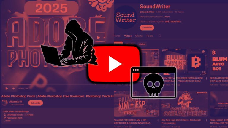 YouTube é usado para espalhar malware: como criminosos estão a enganar milhares de utilizadores