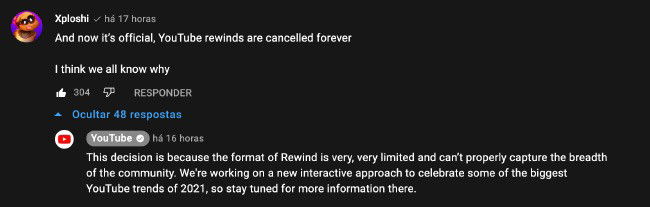 YouTube Rewind
