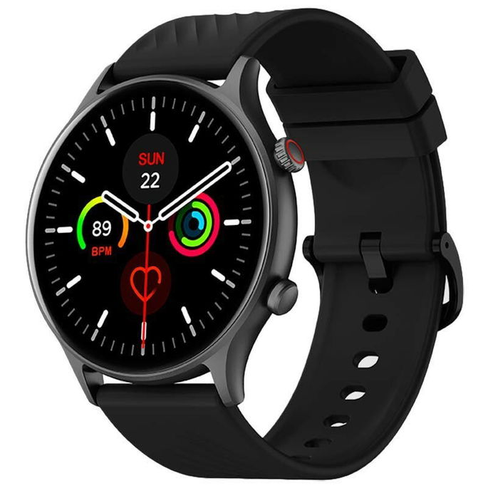 Zeblaze Btalk 2 Lite Preto - Smartwatch com chamadas de Voz, Monitorização de Saúde 24h e mais de 100 Modos de treino