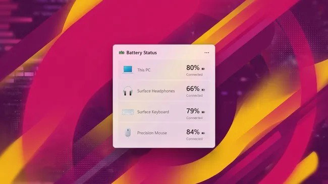 windows 11 widget
